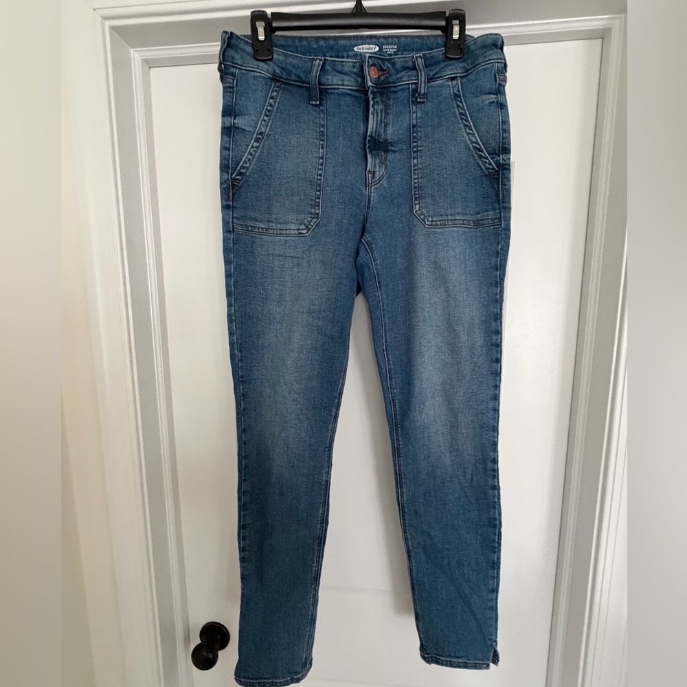 Old Navy Women's Rockstar Super Skinny Ankle size 8